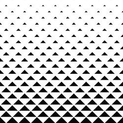 Abstract monochrome triangle pattern background vector