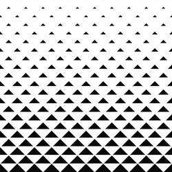 Abstract monochrome triangle pattern background vector