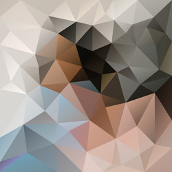 light beige blue gray polygon triangular pattern vector image