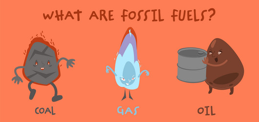 What are fossil fuels vector