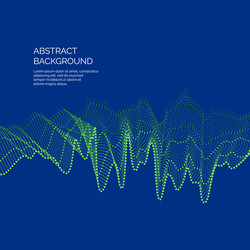 abstract background with a colored dynamic vector image