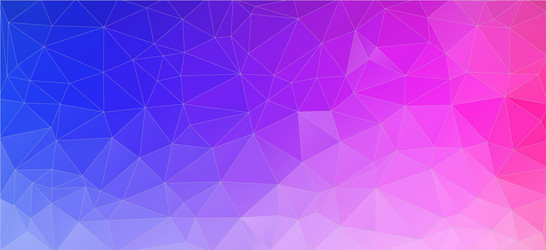 Flat triangle bright gradient background vector