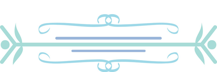 frame line and edges decorative boho style vector image