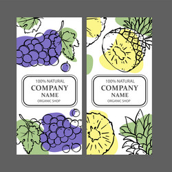 Pineapple Jam Labels Vector Images (97)