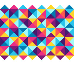 triangle seamless pattern abstract geometric vector image