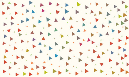 abstract triangle color background design vector image