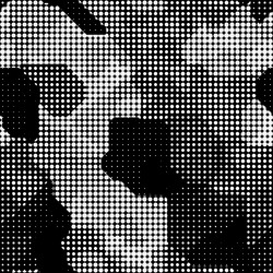 modern seamless pattern with dots transition vector image