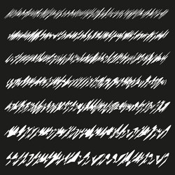 textured lines icon scribbled abstract pattern vector image