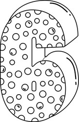 Black and White Striped Birthday Candles Vector Images (63)
