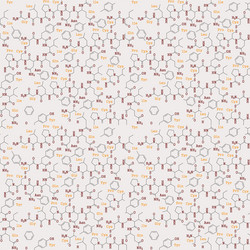 Chemistry seamless pattern Royalty Free Vector Image