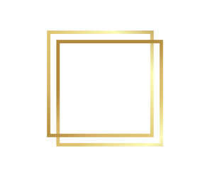 square frame geometric abstract element vector image