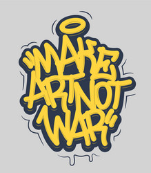 Urban Tag Graffiti Art Label Vector Image