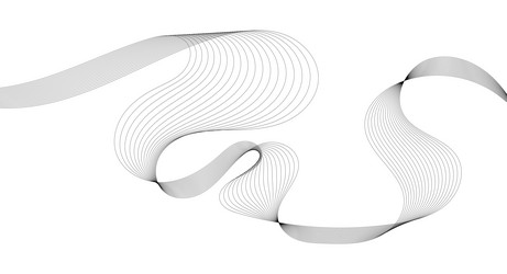 flowing dots particles wave pattern vector image