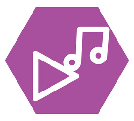 music player now playing on a white background vector