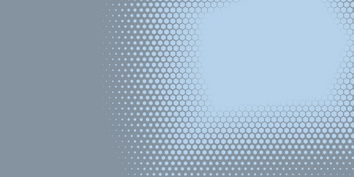 geometric abstract hexagon two color background vector image