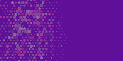 geometric multi size hexagon with color vector
