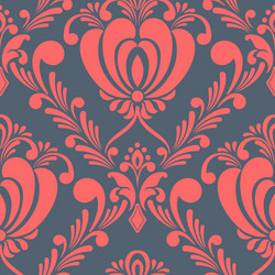 Damask seamless pattern element classical vector