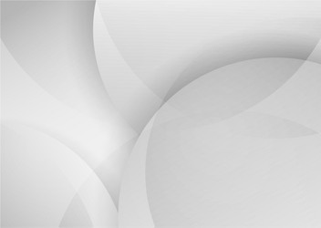 abstract white and gray circles layer overlapping vector image