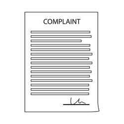 Isolated object form and document symbol set vector