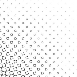 Black and white angular square pattern background vector