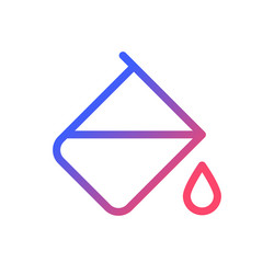 Paint bucket tool pixel perfect gradient linear vector