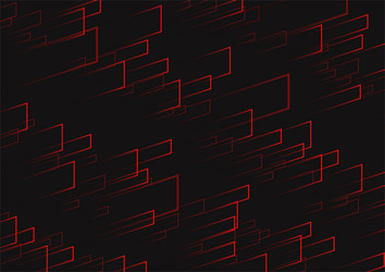 abstract background of red line and dark color vector image
