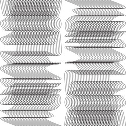 modern design lines pattern repeat undulated vector image