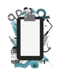 Health & Medical Frame Vector Image
