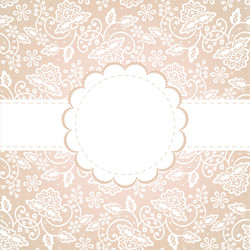 White lace vector