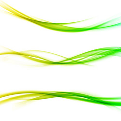 gradient fresh energy header lines collection vector image