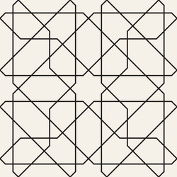 seamless pattern repeating geometric elements vector image