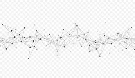 global network connection banner design template vector image