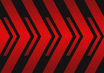 abstract background of red arrow and dark color vector image