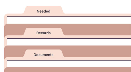 hr analytics and people data documents vector