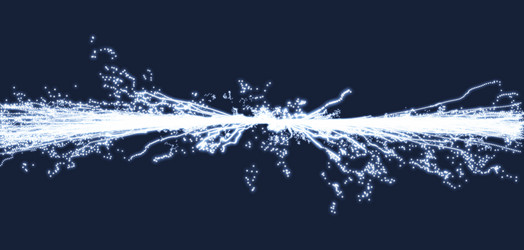 Electricity lighting effects array with dynamic vector