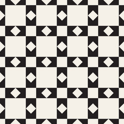seamless pattern repeating geometric elements vector image