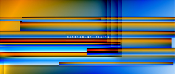 Dynamic lines on fluid color gradient trendy vector