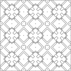 Geometric pattern with triangular elements vector