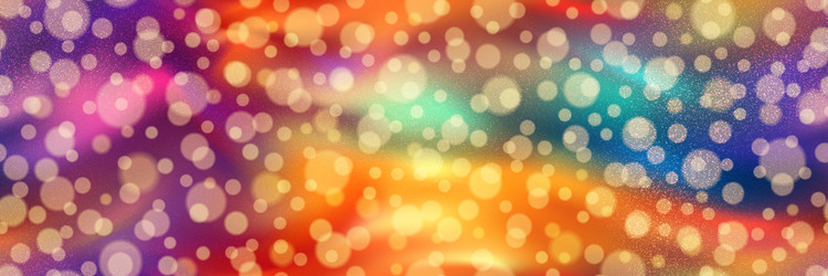 magic seamless gradient mesh bg with bubble bokeh vector image