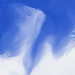 abstract blue fluid watercolor texture background Vector Image