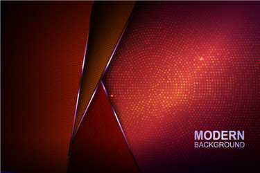 dark red design with mosaic and textured frames vector image