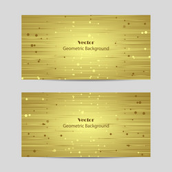 Set of horizontal banners vector