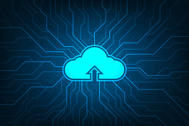 cloud network uploading various information vector