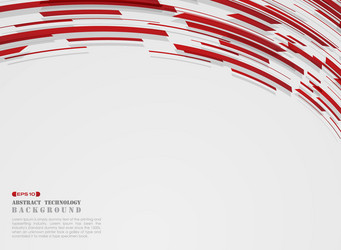 Dynamic Red Gradient Technology Background vector image