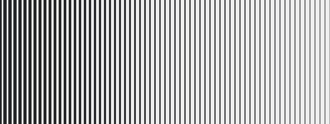 monochrome stripe pattern with linear fade vector image