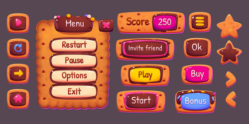 Game Menu Background Vector Images (over 4,700)