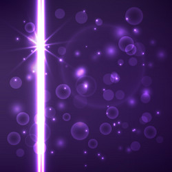 Abstract Glowing Particle Background vector image