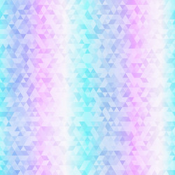 Holographic Neon Triangle Pattern vector image