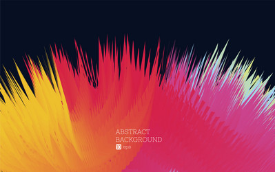 Abstract Colorful Explosion Background vector image
