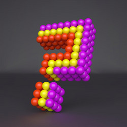 question icon web design element 3d vector image
